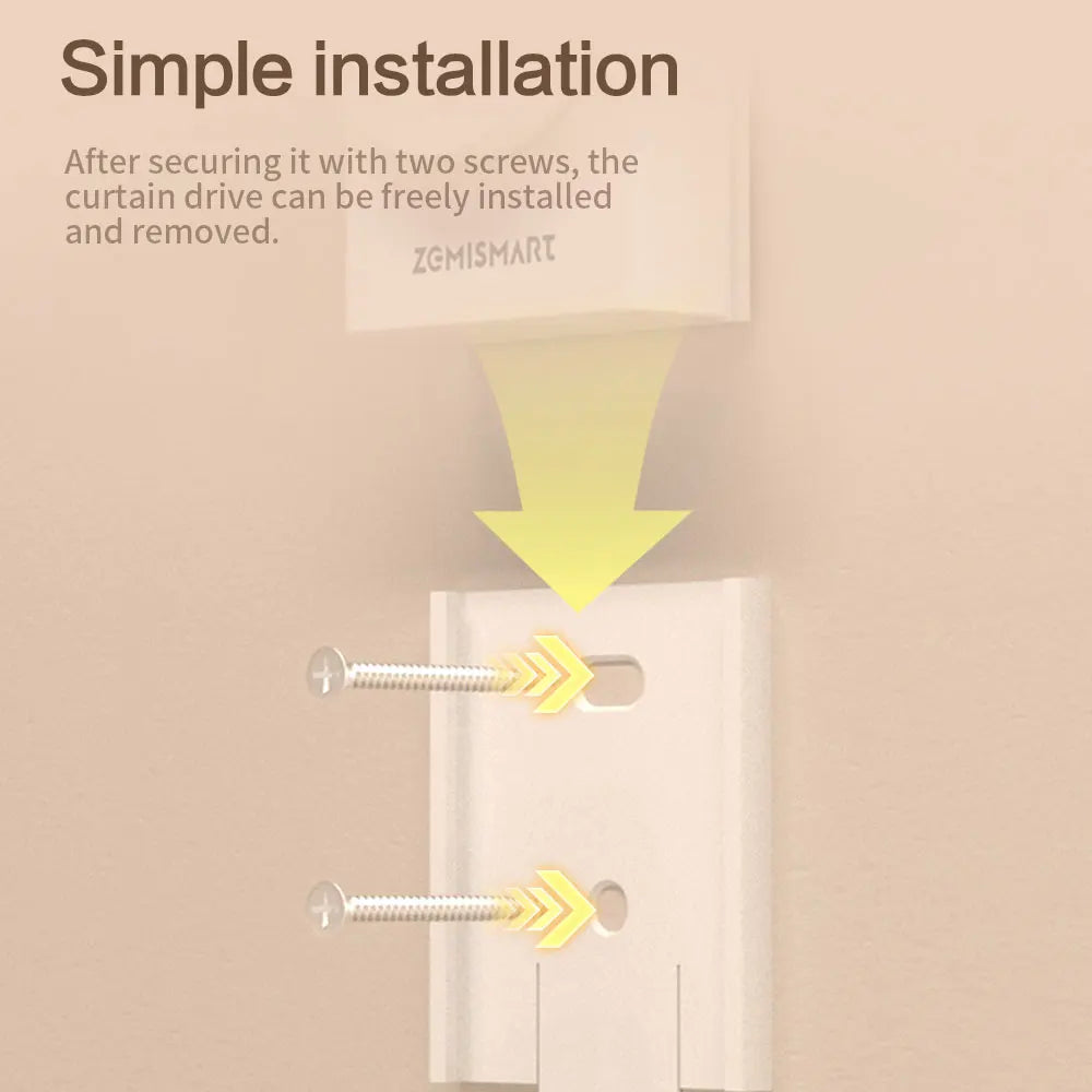 Smart Roller Shade Driver Built-in Battery Knob Control Work with Homekit Alexa Google Home Smartthings