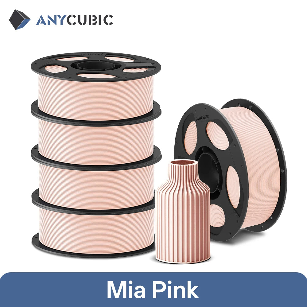 5 KGYCUBIC PLA Filament For FDM 3D Printer 1.75mm Eco-friendly 3D Printing Material Failment For Kobra S1C K3C EU US Warehouse