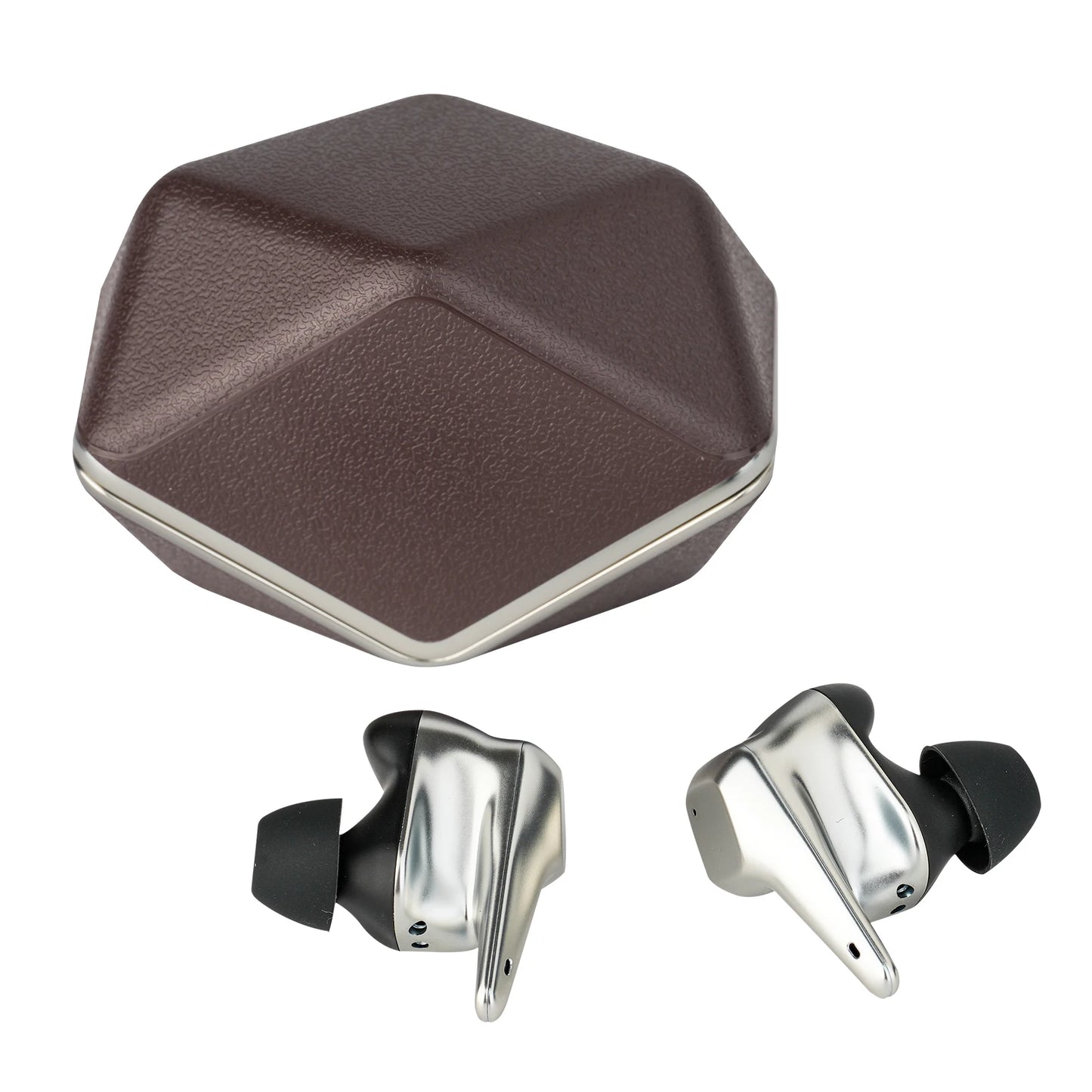Wireless LE Noise Cancelling Bluetooth in-Ear Hi-Fi Earphones with Hymalaya DAC, Topology Diaphragm Driver, IPX5