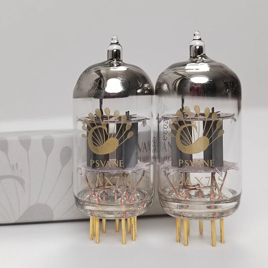 12AX7-S Vacuum Tube Replaces  JJ Gold Lion LINLAI Mullard 12ax7 ECC83 for Electronic Tube Amp Audio PreAmplifier