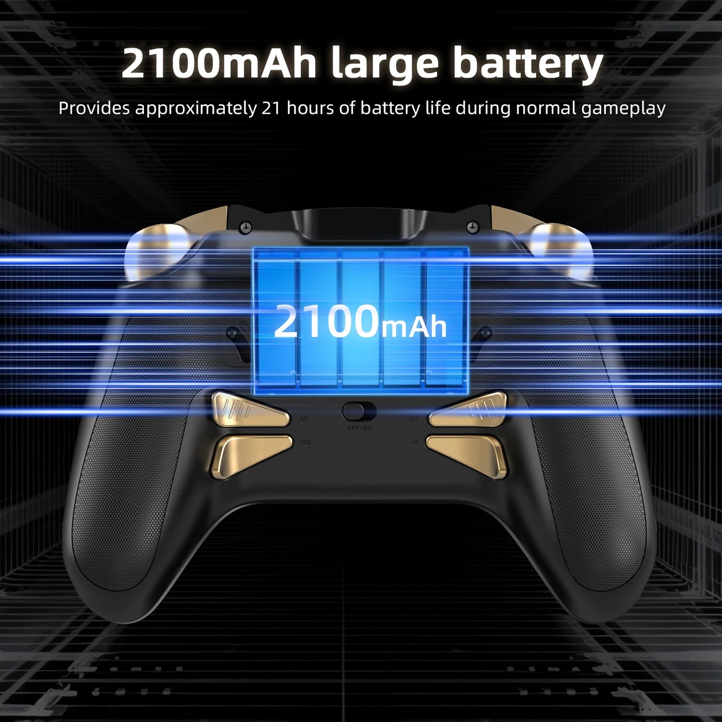 RG G01 Retro Games Controller Hall Effect Triggers Bluetooth/Wired/Wireless XBOX Gamepad for PC Android IOS Steam Linux
