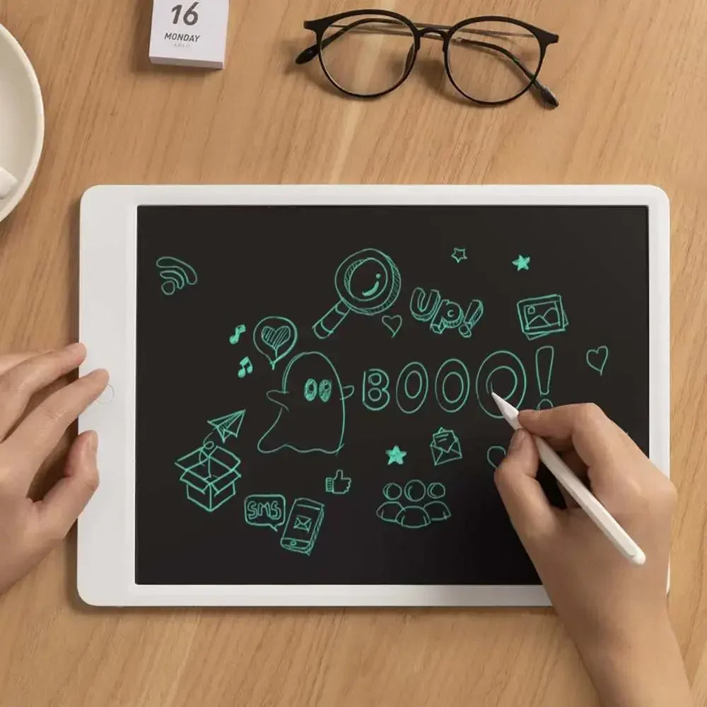 LCD Writing Tablet Board Electronic Small Blackboard Paperless Handwriting Pad Graphics Board 10/13.5inch