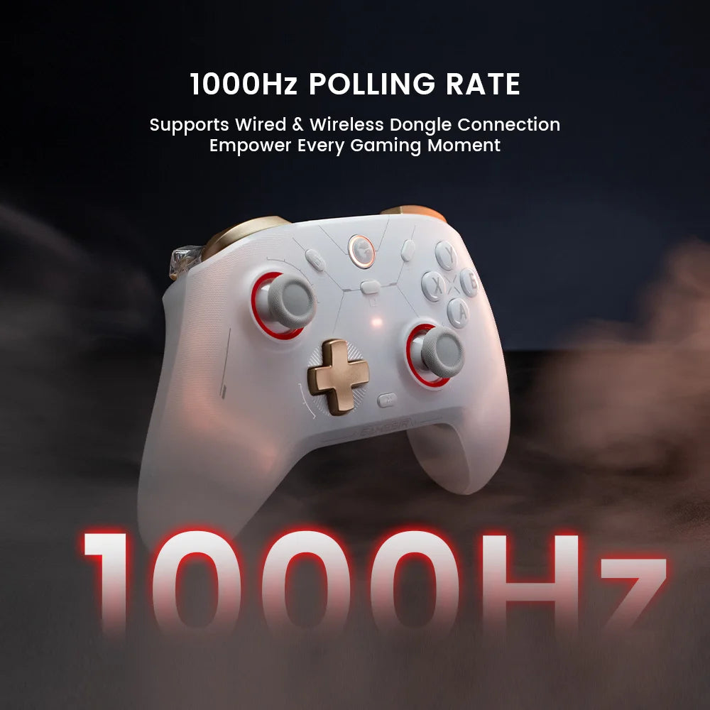 Wireless Controller for Nintendo Switch 2 / iPhone / Android, Bluetooth Gamepad with Hall Effect Triggers