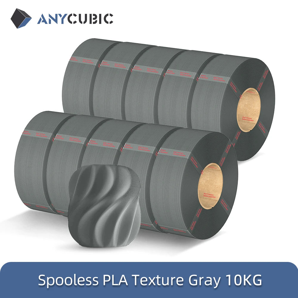 0KG Refill PLA Filament 3D Printer 1.75mm Spooless Plastic Rubber Filament Material For FDM 3D Printer for Kobra 3 S1C