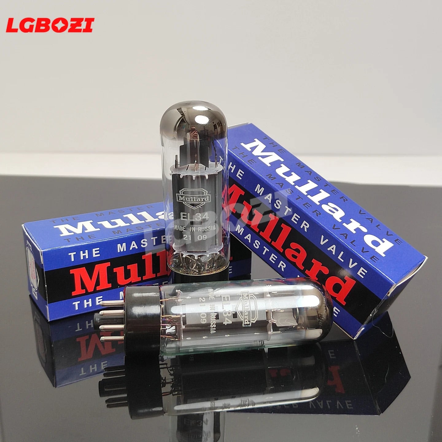 Mullard EL34 Tubes - Direct Replace for 6CA7/EL34B, Enhanced Sound in Tube Amps & Guitar Rigs Power Amplifier