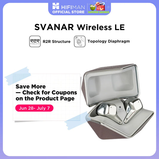Wireless LE Noise Cancelling Bluetooth in-Ear Hi-Fi Earphones with Hymalaya DAC, Topology Diaphragm Driver, IPX5