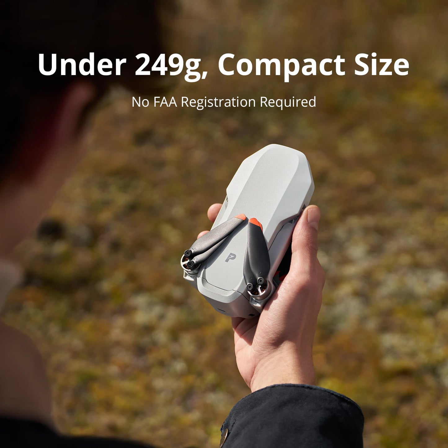 2 3-Axis Gimbal Camera Drone 4K HDR Video, 8K Photo, Vertical Shooting, 10-KM, AI Night Shot Tracking, Under 249g