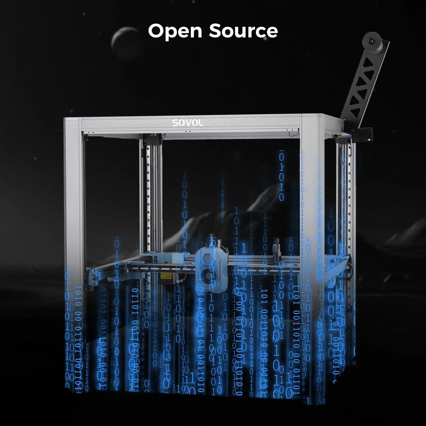 Core-XY 3D Printer Open Source, Max 700mm/s High Speed 3D Printers with 300℃ Clog-free Hotend and Camera