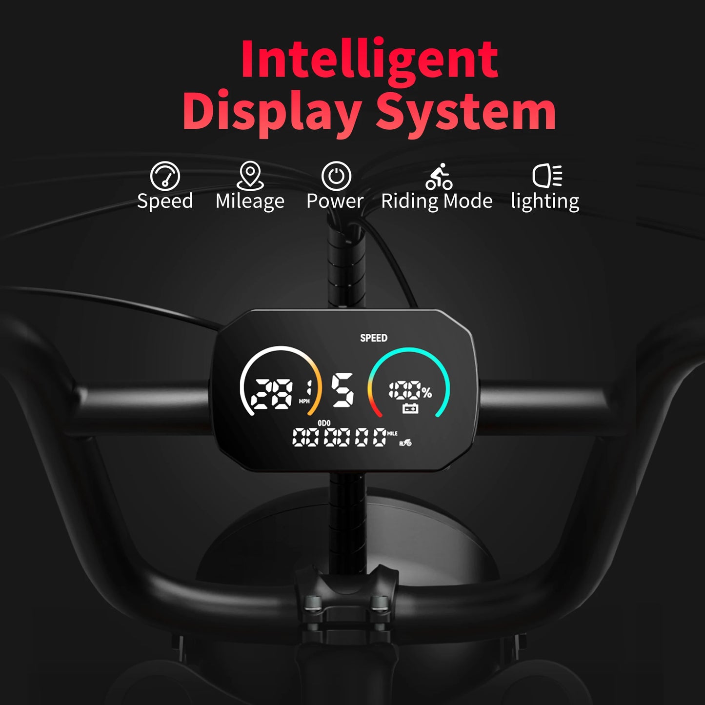 Adults Electric Bike 1000W Motor Bicycle 48V 20AH 20“ Tire Ebike Electric E Bikes Mountain Moped Ebikes For Men