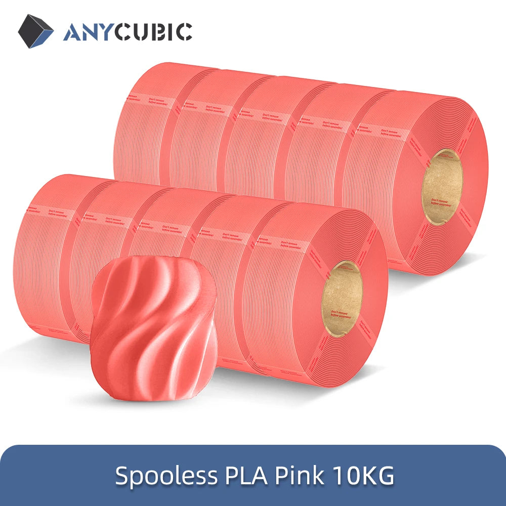 0KG Refill PLA Filament 3D Printer 1.75mm Spooless Plastic Rubber Filament Material For FDM 3D Printer for Kobra 3 S1C