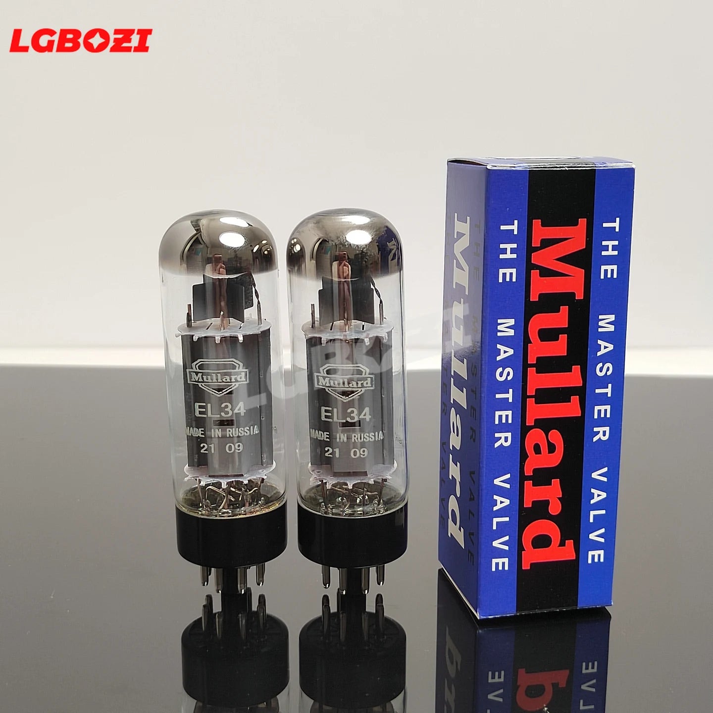 Mullard EL34 Tubes - Direct Replace for 6CA7/EL34B, Enhanced Sound in Tube Amps & Guitar Rigs Power Amplifier