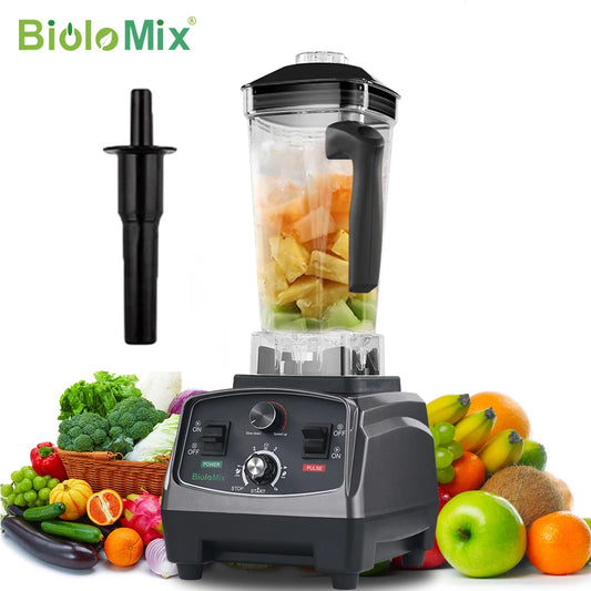 3HP 2200W Heavy Duty Grade Timer Blender Mixer Juicer Fruit Food Processor Ice Smoothies BPA Free 2L Jar