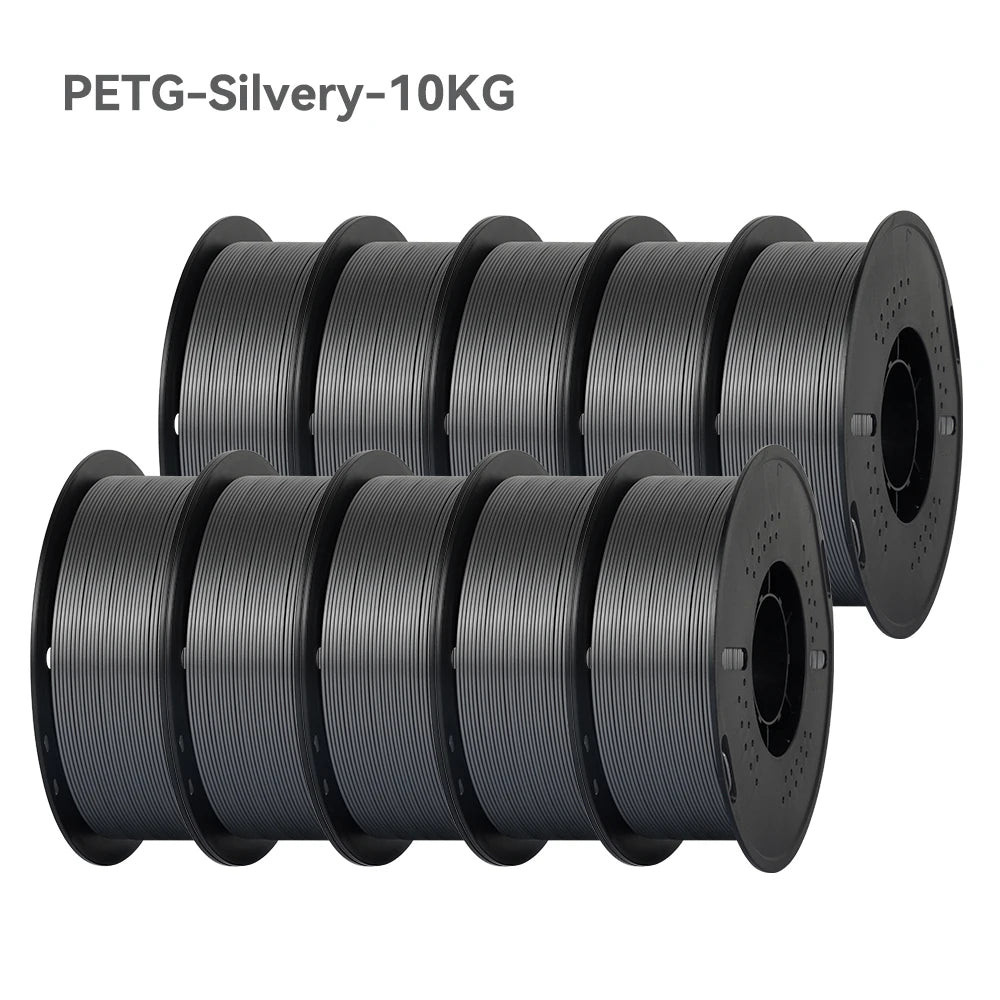 22LBS PETG or PLA filament 3D Printer Filament 10 Rolls 1KG 1.75MM Eco-Friendly Good Toughness Mix Color Free Shipping