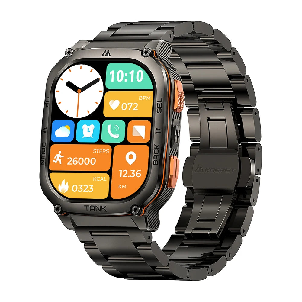 TANK M3 Ultra GPS Smartwatch For Men Waterproof 5ATM AMOLED AOD 480mAh Digital Bluetooth Call Men's Watches