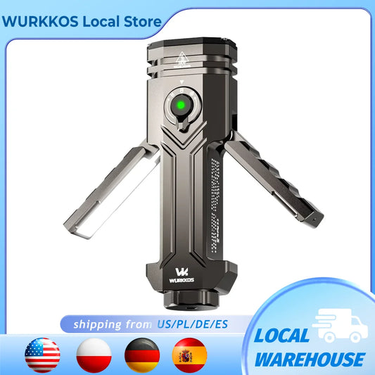 LED Camping Lamp Portable Outdoor Sports Fishing 3200 Lumens Hunting Hiking Searchlight with Rechargeable Battery