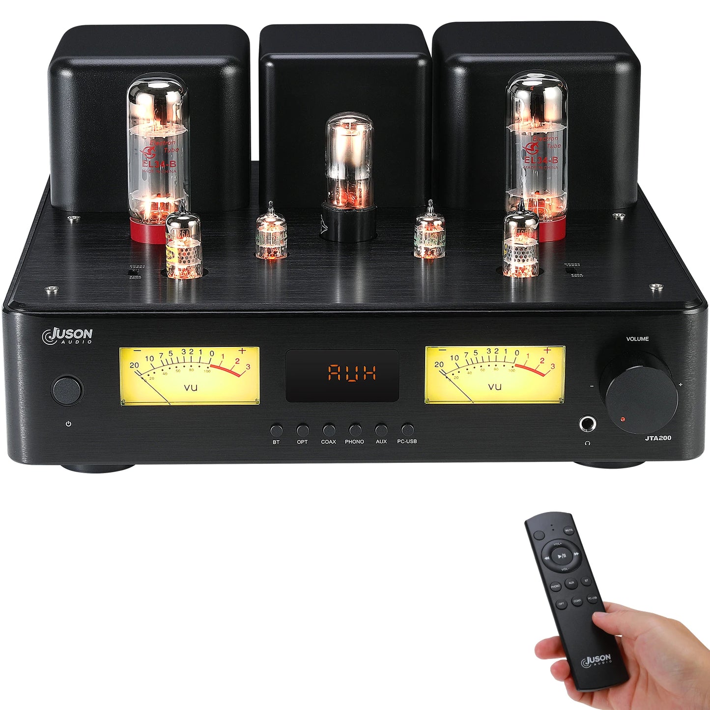 Juson Audio JTA200 300WRMS EL34 Class AB Intergrated Tube Amp With Headphone Sub Out Ship from Oversea Warehouse