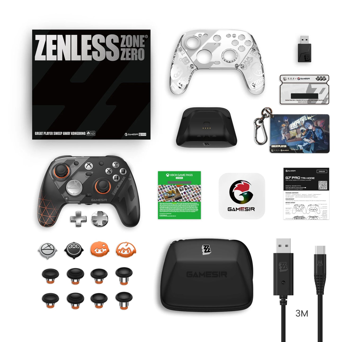 G7 Pro Zenless Zone Zero Edition, Wireless Xbox Game Controller for Xbox Series X|S, Xbox One X|S, Steam, PC, Android