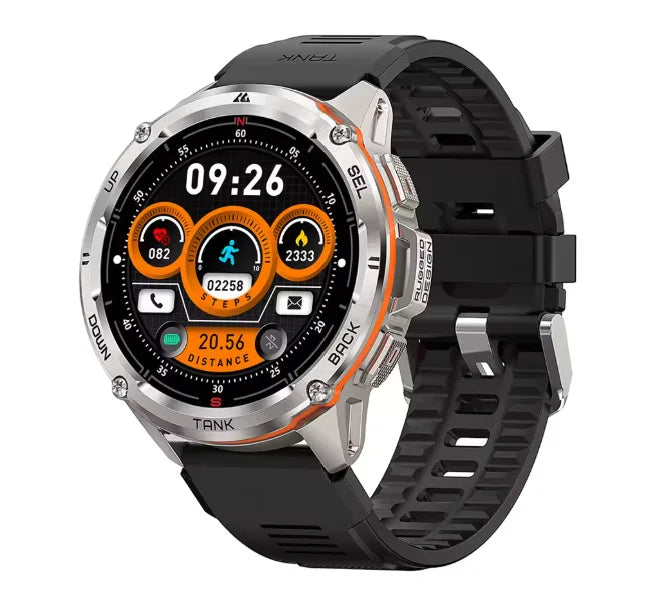 Ultra GPS Smart Watch for Men Rugged Smartwatch 470mAh Fitness AMOLED Bluetooth Electronic Watches