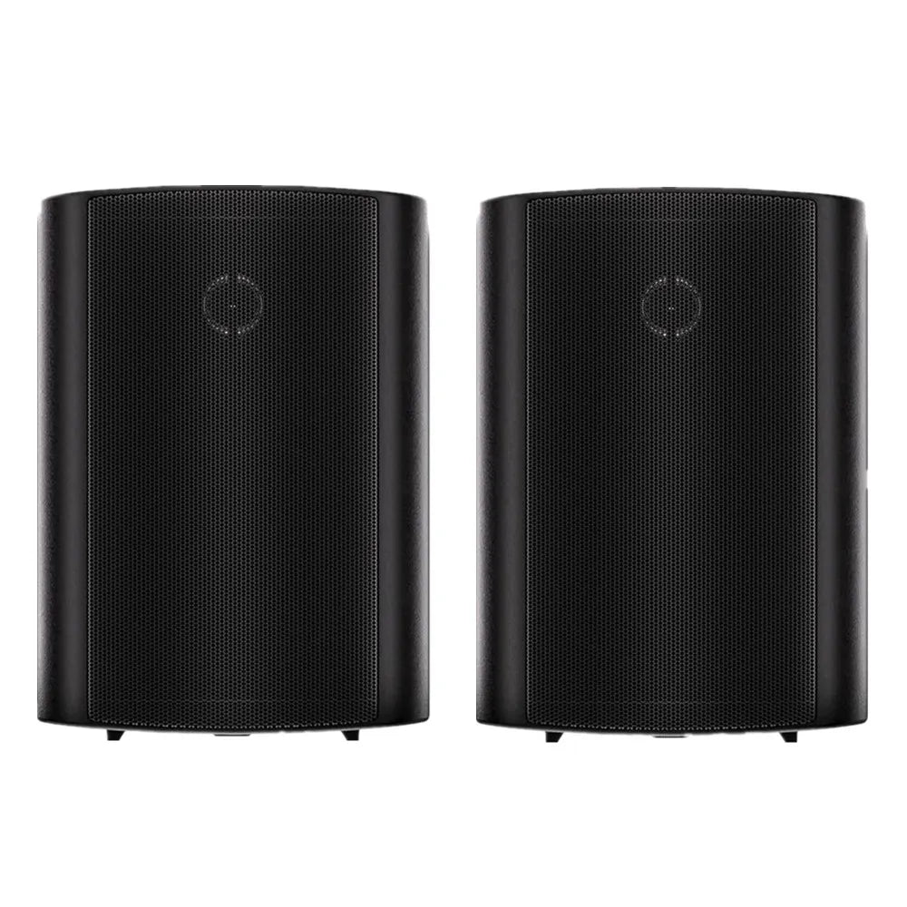 2PCS 4'' 200W Passive Wired Outdoor Speakers With Powerful Bass Expansive Stereo Sound Coverage All-Weather Durability