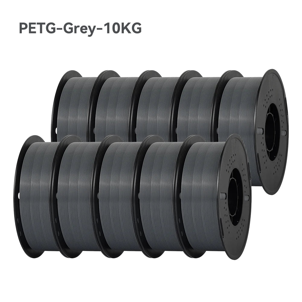 22LBS PETG or PLA filament 3D Printer Filament 10 Rolls 1KG 1.75MM Eco-Friendly Good Toughness Mix Color Free Shipping