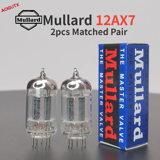 Mullard 12AX7 ECC83 6N4Vacuum Tube HIFI Audio Valve Electronic Tube Amplifier Kit Factory Precision Matched Quad Diy
