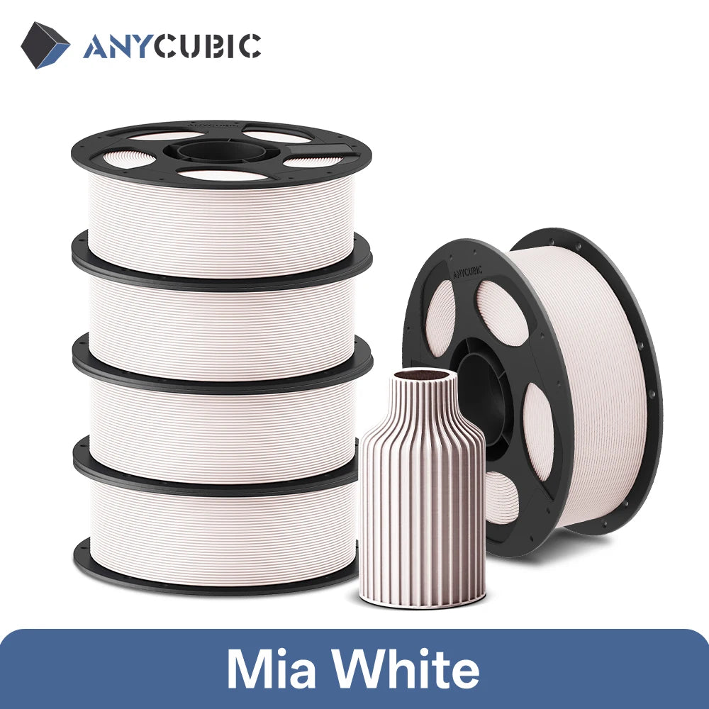 5 KGYCUBIC PLA Filament For FDM 3D Printer 1.75mm Eco-friendly 3D Printing Material Failment For Kobra S1C K3C EU US Warehouse