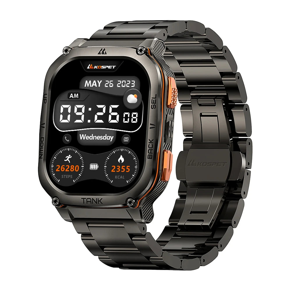 TANK M3 Ultra GPS Smartwatch For Men Waterproof 5ATM AMOLED AOD 480mAh Digital Bluetooth Call Men's Watches