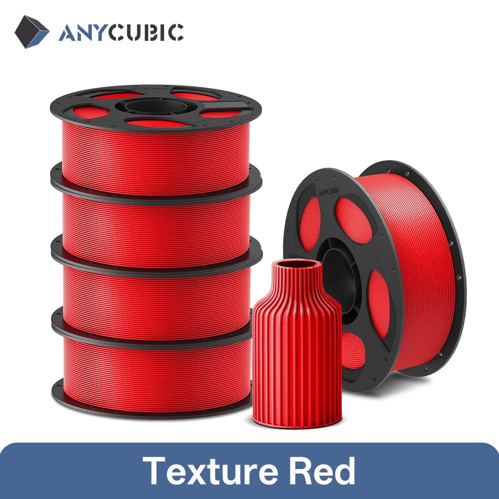 5 KGYCUBIC PLA Filament For FDM 3D Printer 1.75mm Eco-friendly 3D Printing Material Failment For Kobra S1C K3C EU US Warehouse