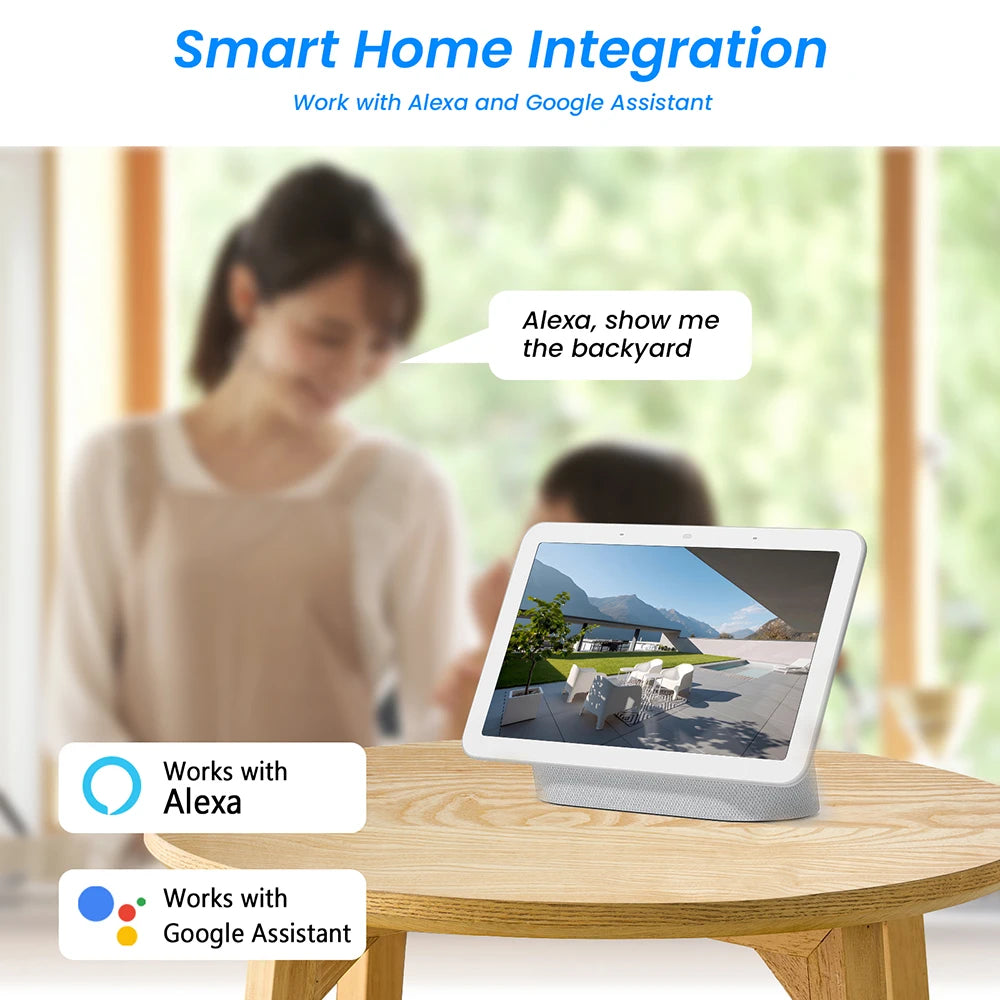 Solar Camera 4PCS Home Security Cameras Set 2.4G Wireless WIFI Camera Built-in Battery,Floodlight,Color Night Vision