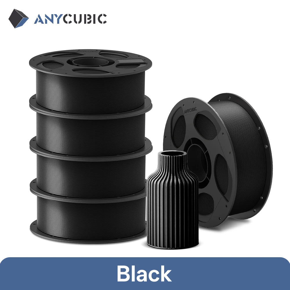 5 KGYCUBIC PLA Filament For FDM 3D Printer 1.75mm Eco-friendly 3D Printing Material Failment For Kobra S1C K3C EU US Warehouse