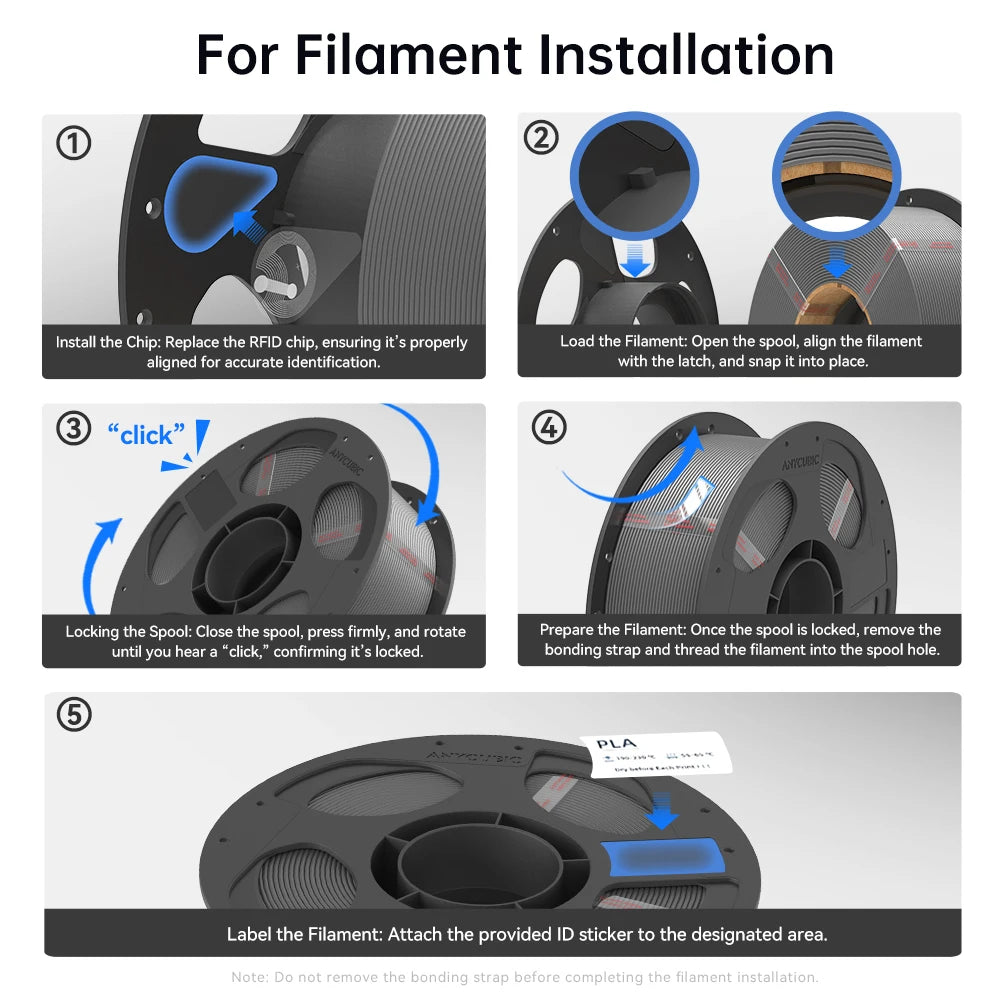 0KG Refill PLA Filament 3D Printer 1.75mm Spooless Plastic Rubber Filament Material For FDM 3D Printer for Kobra 3 S1C